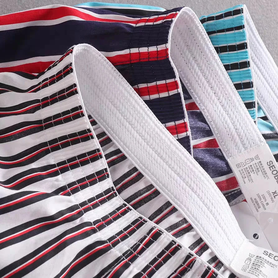 Seobean Men's 100% Cotton Shorts
