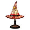 Premium Witch Hat Stained Glass Lamp – Magical Glow for Your Home