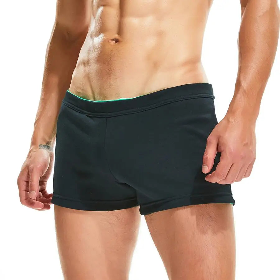 SEOBEAN Men Casual Shorts 100% Cotton Breathable Fitness Sport Shorts Summer Jogger Shorts Men's Clothing Home Lounge Gym Shorts