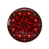 Fashion Scarlet Mandala Flower Art Patterns 12mm/18mm/20mm/25mm Round Photo glass cabochon demo flat back Making findings