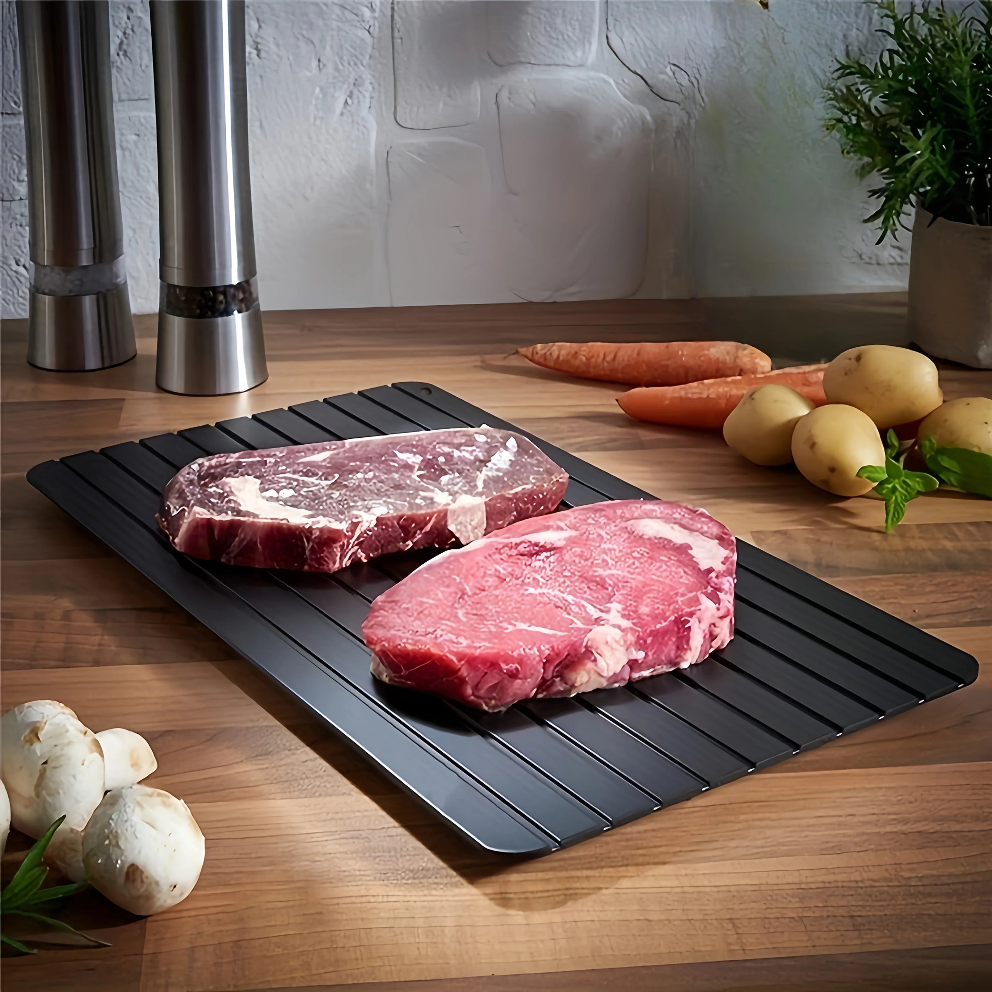Fast Defrosting Tray for Frozen Meat Large Size Thawing Plate