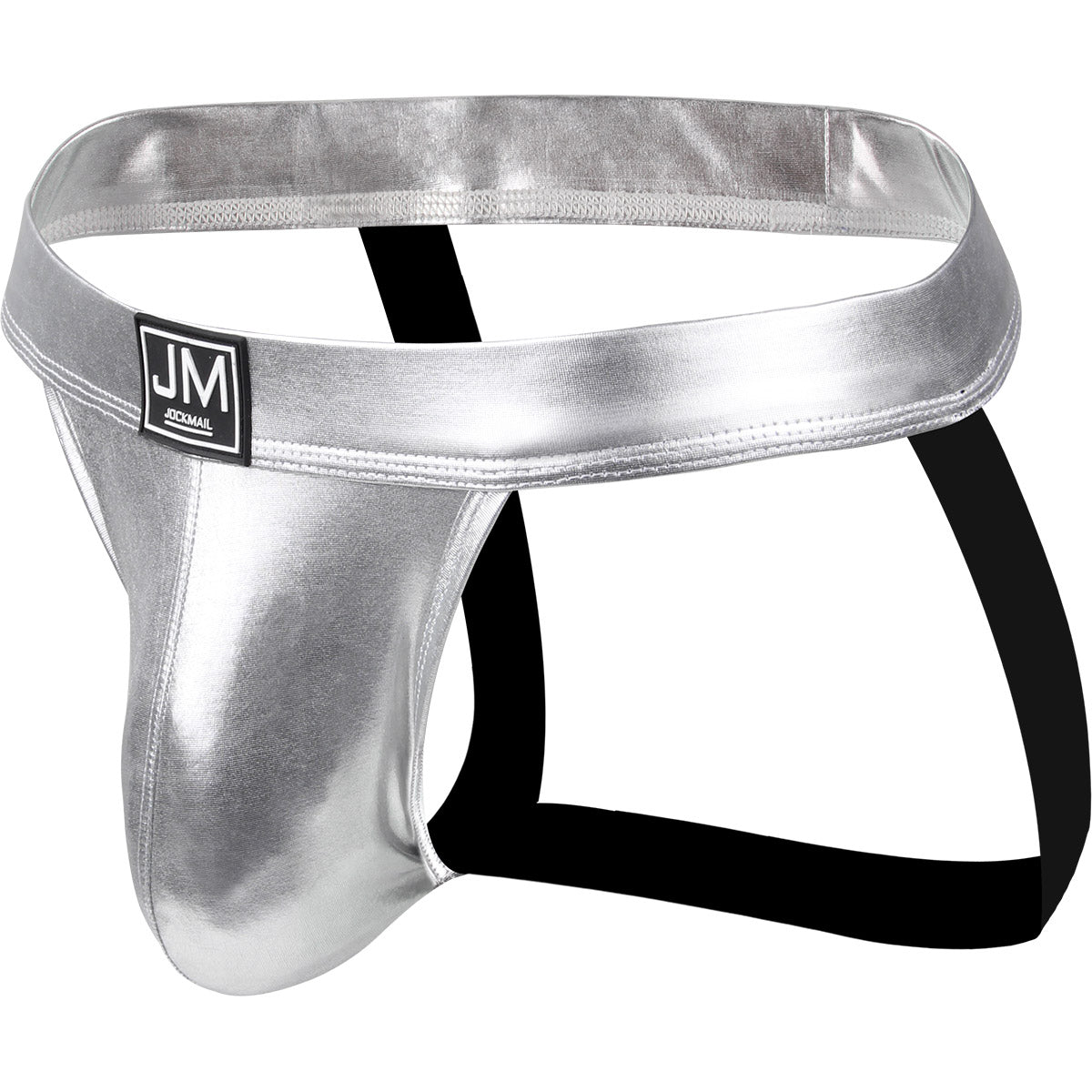 4 Piece Jockmail Erotic Edge PU Leather Jockstrap