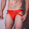 Jockmail Men Sexy G String Thong Erotic Jockstrap Bondage Gay Underwear Penis Pouch Strap  Hollow Lingerie Sissy Panties