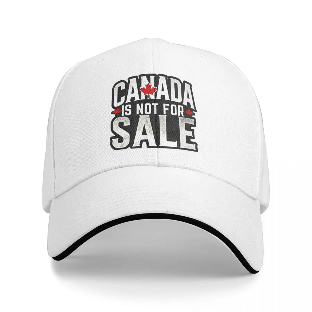 Canada Is Not For Sale Baseball Cap Unisex-Teens Custom DIY Trucker Hat Summer Casual Hiking Fishing Breathable Snapback Cap