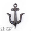 Animal Shape Ironwork Metal Hooks Clothes Hat Key Retro Style Originality Wall Hooks Villa Courtyard Wall Mounted Decorate home