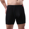 Mens Underwear Boxers Shorts Homme Slim Ick Silk Panites Man Breathable U Convex Pouch Underpant Male Trunks Cueca Calzoncillo