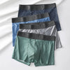 4PCS Mens Underwear Men Fashion Underpants Male High Stretch Boxer Panties Shorts Breathable Soft Shorts Comfortable Plus size