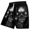Men's swimming trunks 3D skull print beach shorts quick-drying outdoor leisure sports shorts swimwear fashion men's shorts