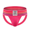JOCKMAIL Sexy Underwear Men Thong Jockstrap Lingerie G String Man Penis Pouch Cueca Homem Underpants Wide Waistband Panties