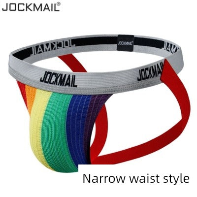Jockmail Mesh Hole Breathable Hollow Couple Underwear