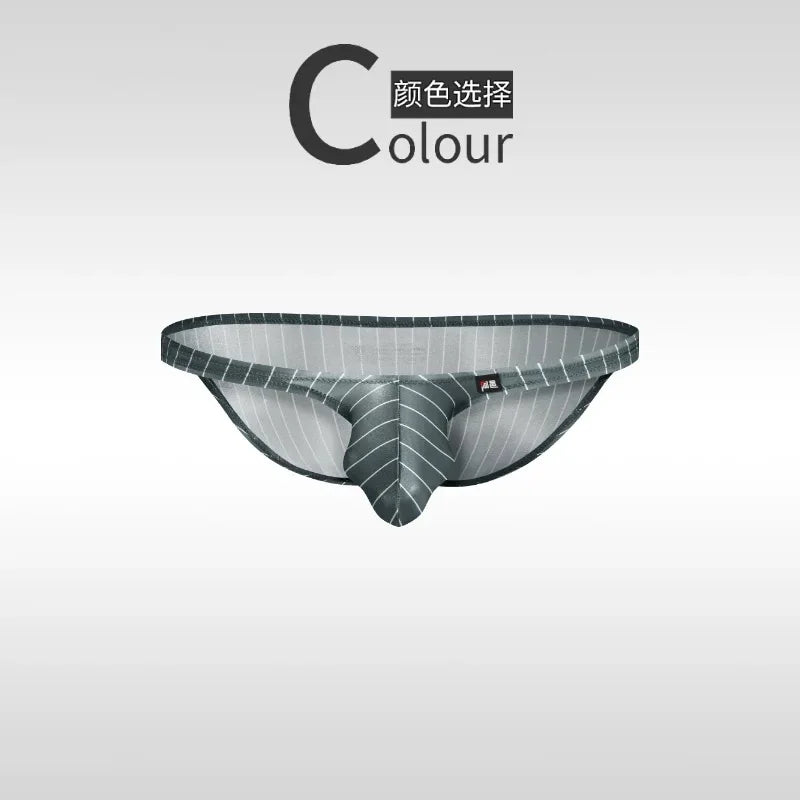 Men's Underwear Home Stripes Boxer Quick Dry Breathable Shorts Running Hiking Gym Yoga Sport Pants