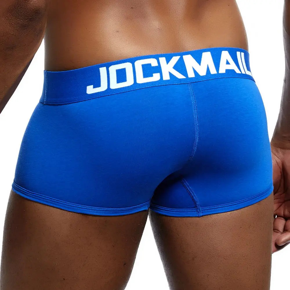 JOCKMAIL Brand Male Panties Breathable Boxers Cotton Men Underwear