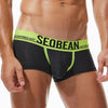 SEOBEAN Mesh Breathable Men's Boxers Sexy Underwear Boxer Shorts Men Underpants Boxershorts Male Panties Boxer for Man