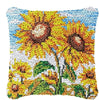 Flower Latch Hook Kit Cute Knooppakket Kussen Knopen Pillow Button Smyrna Knooppakket Needlework Button Packagek Linkhaak Kussen