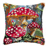 Flower Latch Hook Kit Cute Knooppakket Kussen Knopen Pillow Button Smyrna Knooppakket Needlework Button Packagek Linkhaak Kussen