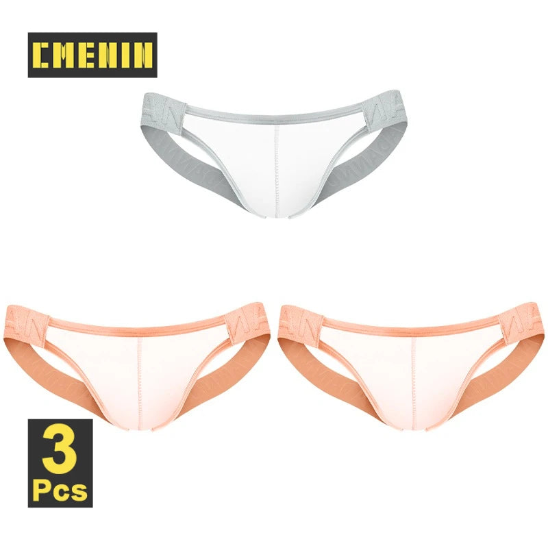 Men’s Ultra-Thin Breathable Mesh Thong – Lightweight Nylon G-String Underwear | Quick-Dry, Stretch Fit, Low-Rise Comfort (1–4 Pack)