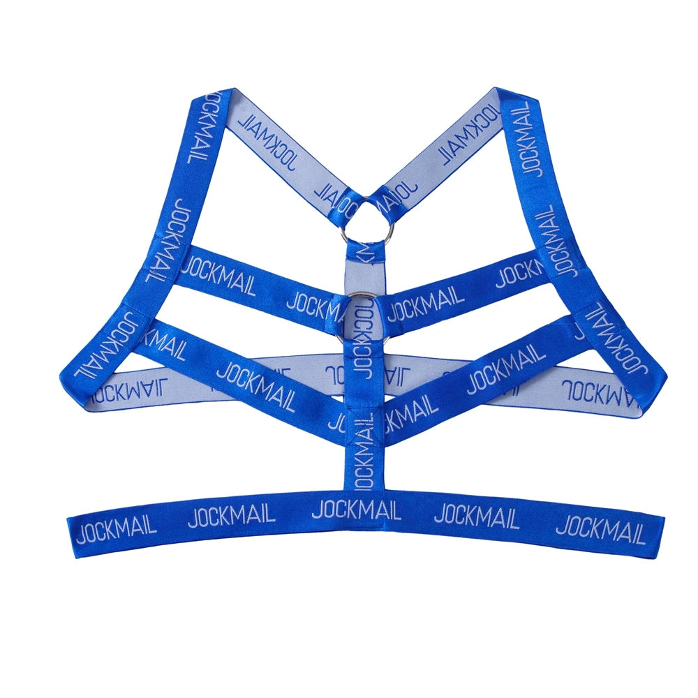 Men Body Sexy Lingerie Neck Backles Underwear Mankini Crop Exotic Tanks Top Bondage Body Harness Cage Sexy Jockstrap Costume