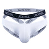 Men Jockstrap Harness Mens Bondage Gay Hombre Stage Nighclubwear Sexy Underwear Thong G String Penis Pouch Ice silk transparent