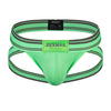JOCKMAIL Men Jockstrap Thong  Mens Bikini Briefs Sexy Gay Underwear Nylon Mesh Hip Lift Mesh Quick Dry Sports Wear Panties