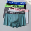 4PCS Mens Underwear Men Fashion Underpants Male High Stretch Boxer Panties Shorts Breathable Soft Shorts Comfortable Plus size