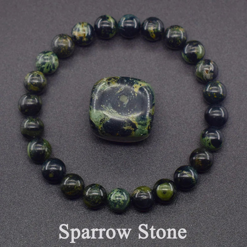 Real 5A Natural Lapis Lazuli Stone Beads Bracelet Homme Elastic High Quality Energy Healing Jewelry for Women Gift for Boyfriend