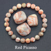 Real 5A Natural Lapis Lazuli Stone Beads Bracelet Homme Elastic High Quality Energy Healing Jewelry for Women Gift for Boyfriend