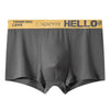 1/3Pc Men Panties Breathable Antibacterial Boxer Shorts Four-corner Shorts Teenagers Knitted Pure Color  U Convex Male Underpant