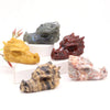 Dragon Head Statue Natural Gemstone