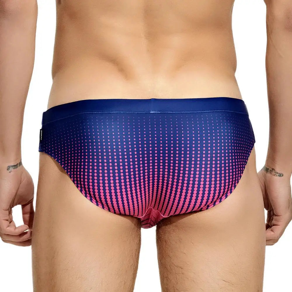 SEOBEAN Mens Swimming Briefs Swim Bikini Sexy Men Low waist Swimwear Trunks Male Swimsuit Surf Beach Shorts