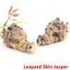 Dragon Head Statue Natural Gemstone - Leopard Skin Jasper