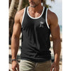 3D Print Camouflage Tank Tops For Man Coconut Tree Pattern Tees Summer Casual Fashion Vest Oversized Sportswear Street Tank Top