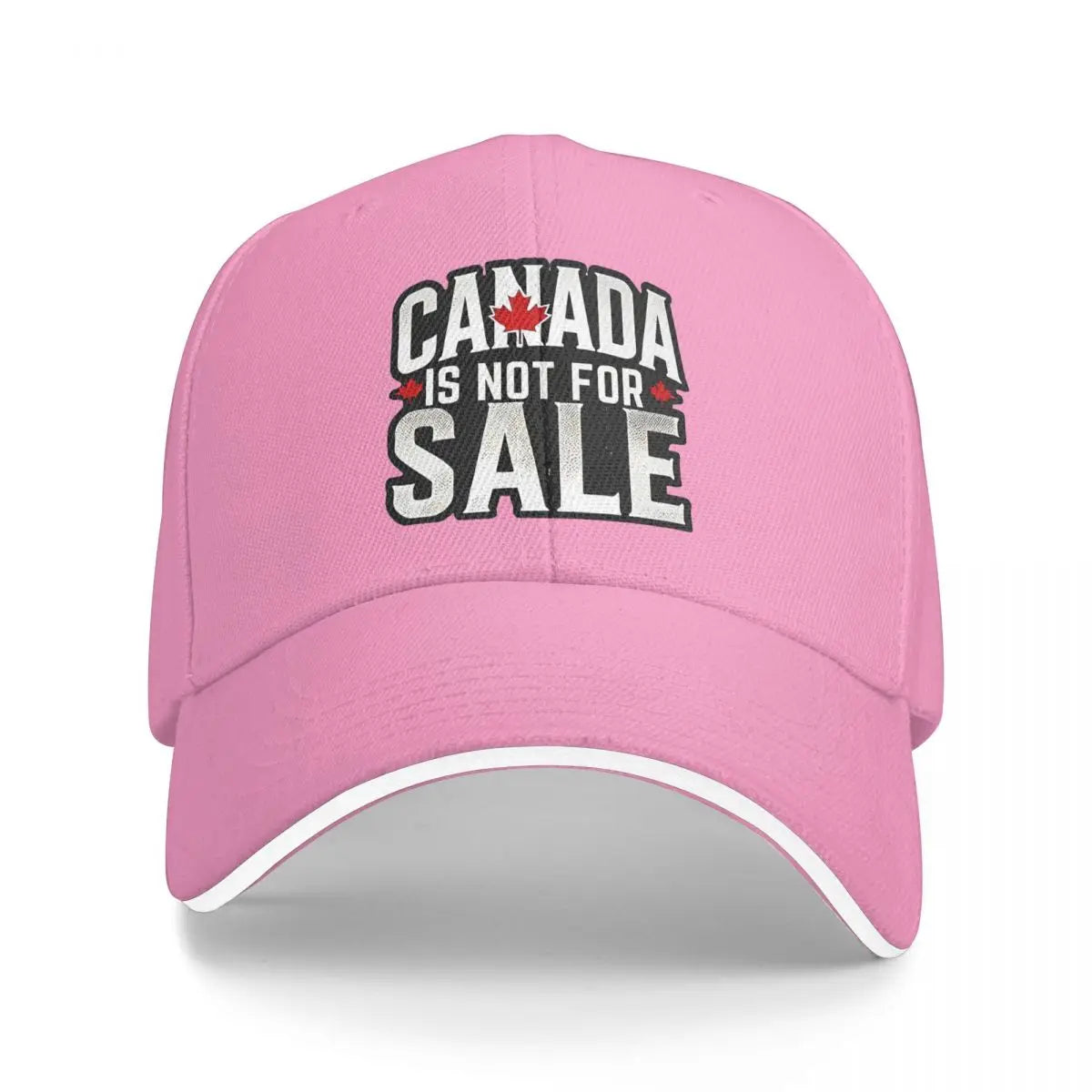 Canada Is Not For Sale Baseball Cap Unisex-Teens Custom DIY Trucker Hat Summer Casual Hiking Fishing Breathable Snapback Cap