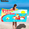 30*60inch Ultra-Soft Beach Towel with Gecko Floatin Lovin Sun Beach Towel Summer Fun