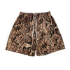 Men's Scale Printed Pattern Casual Shorts Boys Summer Cool Hawaiian 3D Printed Casual Swim Trunks Drawstring Surfboard Shorts