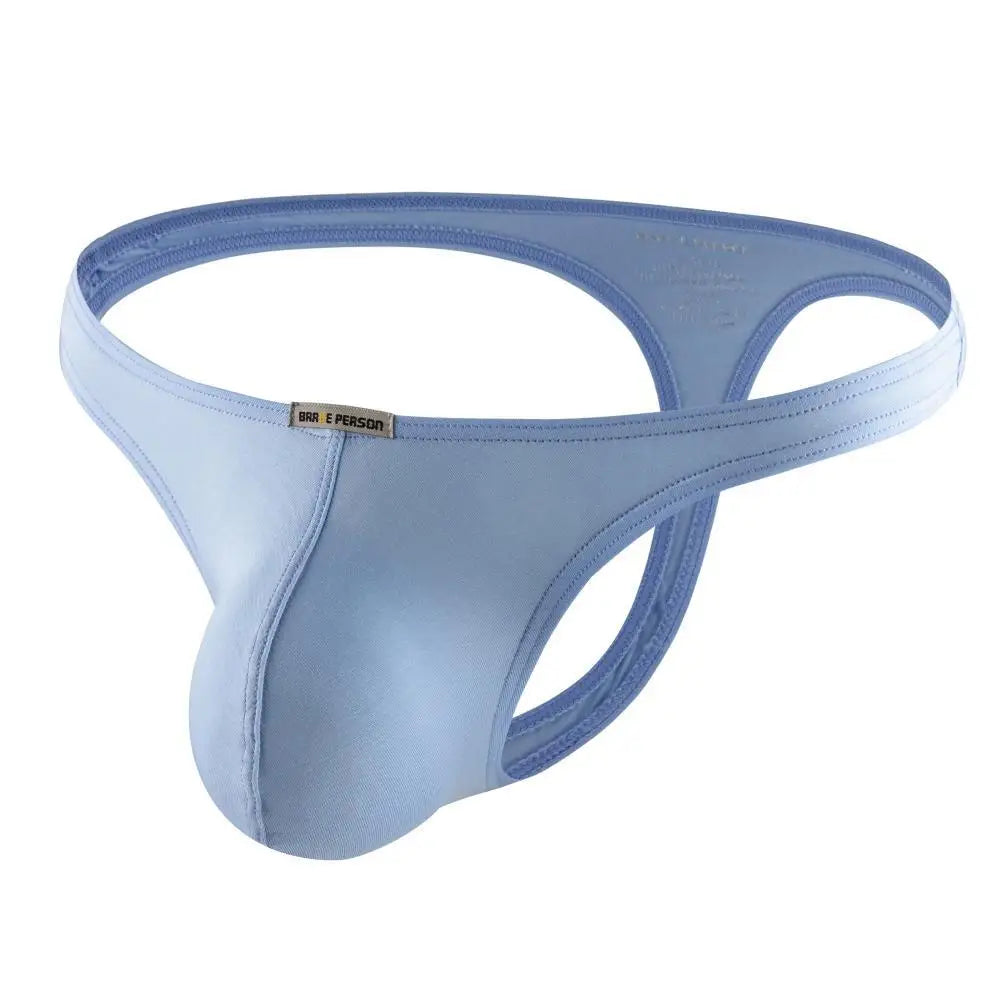 BRAVE PERSON Sexy Underwear Mens Thongs Modal Low Rise Solid Briefs Men Underpants G Strings T-back Panties Thongs for Man