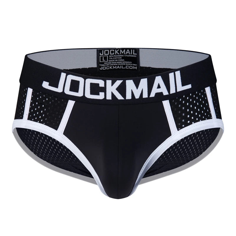 U Convex Sexy Man's Underwear Briefs Underpants Comfortable Men's Briefs Bikini Gay Underwear Men's Briefs Nylon Ice Silk JM311