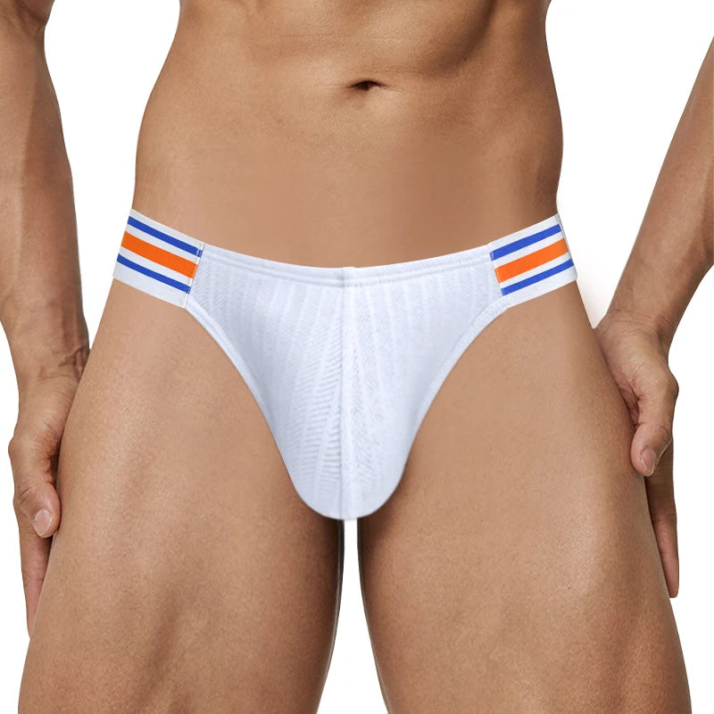 1/2/3 PCS Mens Brief Underwears Breathable Big V High Fork Triangle Pants Design Modal For Men Sexy High Cut Hombre Underpants