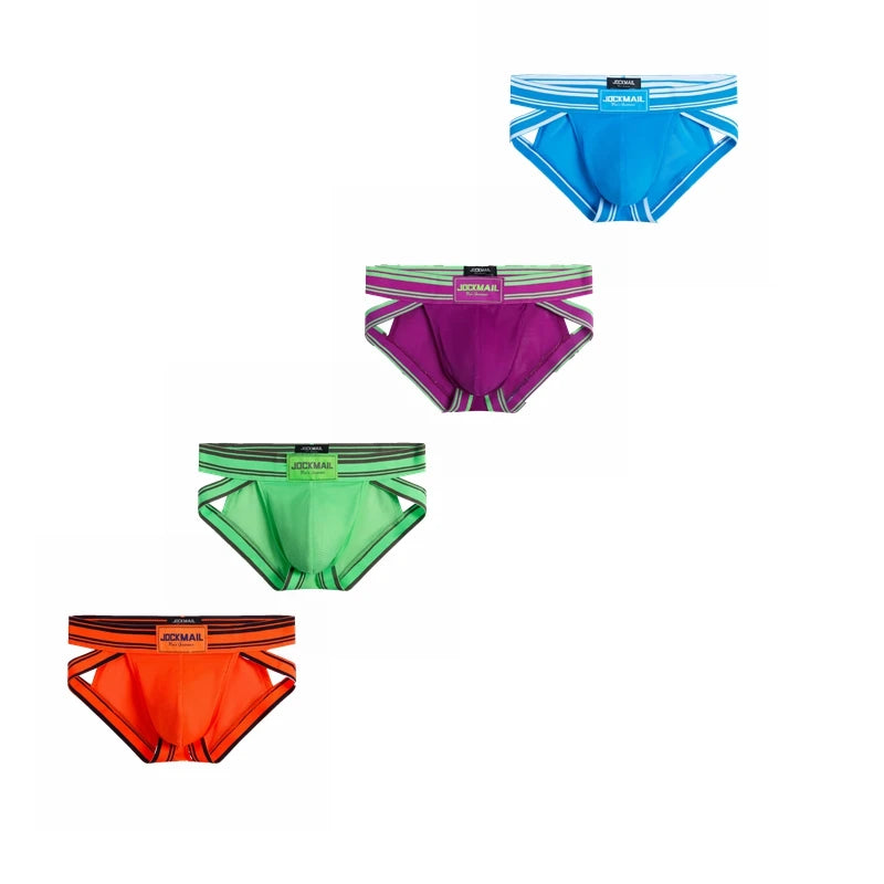 5pcs Men's Briefs Sexy Men Underwear Slip Homme Bikini Cueca Hombre Underpants Panties Calzoncillos Breathable or As Swimwear
