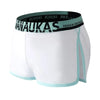Men's Ice Silk Boxer Shorts Homewear Breathable Wide Side Arrow Pants