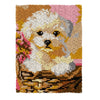 Latch Hook Rug Kit Crochet Carpet DIY Rug Crochet Yarn Kits Fashion Cartoon Pattern Gift Carpet Making Kit for Festival Carpet