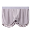 New Men Underwear Summer Ice Mesh Home Pants Men's Boxer Shorts Quick Drying Fitness Hip Lifting Men's Bikini
