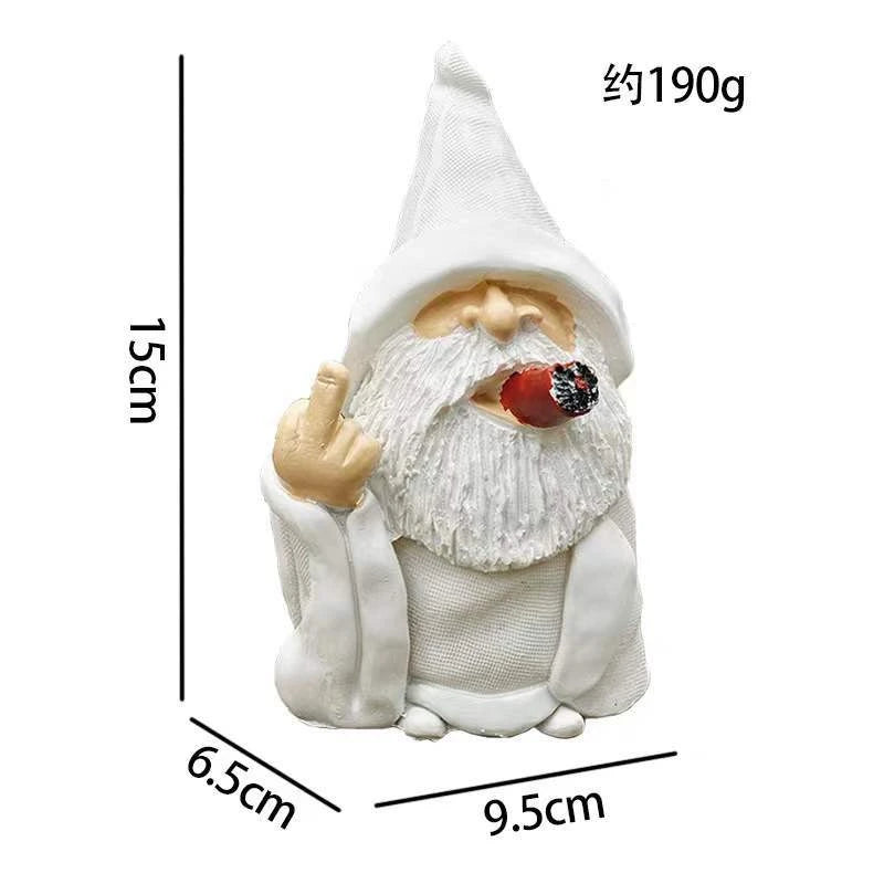 Smoking Garden Wizard Gnome