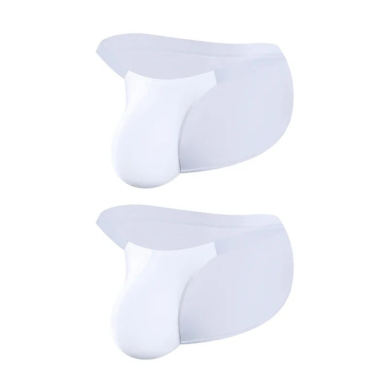 Men's Underwear Low Waist Nylon Briefs Solid Color Simple Underpants Male High Quality Comfortable Sports Shorts Panties