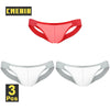 Men’s Ultra-Thin Breathable Mesh Thong – Lightweight Nylon G-String Underwear | Quick-Dry, Stretch Fit, Low-Rise Comfort (1–4 Pack)