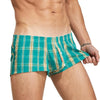 New SEOBEAN Cotton Plaid Boxer Shorts Men's Classic Underwear Men Boxers Loungewear Underpants Sleep Aro Pants Shorts