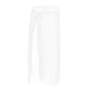 CLEVER-MENMODE Sexy Mesh Sleep Bottoms Men Pajamas See Through Long Sleepwear  Side Spilt Nightdress Transparent Culottes