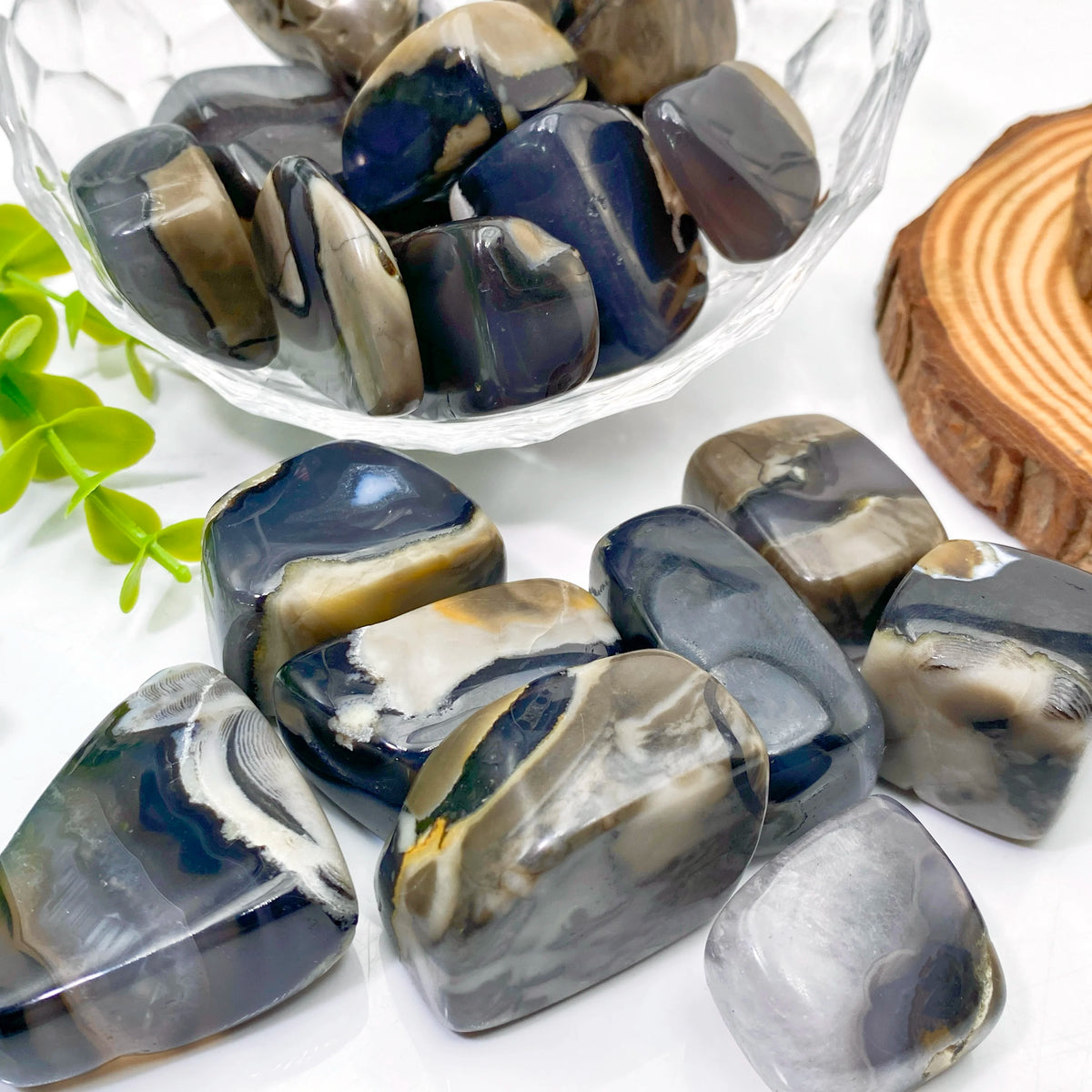 2PCs Volcanic Agate Stone-UV Fluorescent,Irregular Shape,Stone Collections,Excellent Gifts,Family And Friends Gift,DIY Decor