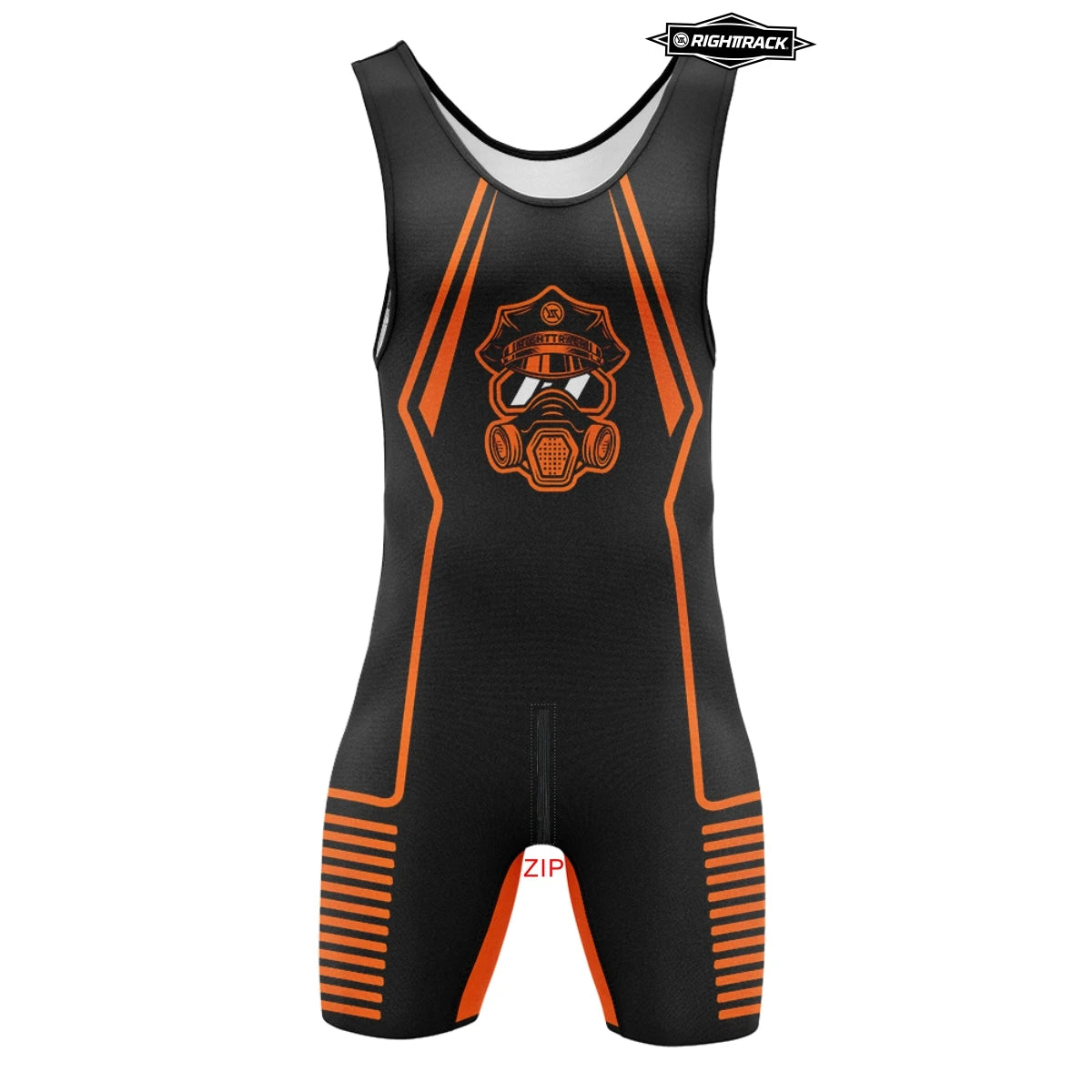 Men’s Dual-Zip Sleeveless Singlet Bodysuit – Breathable Compression One-Piece | Front & Back Zipper | Gym, Lounge & Statement Wear