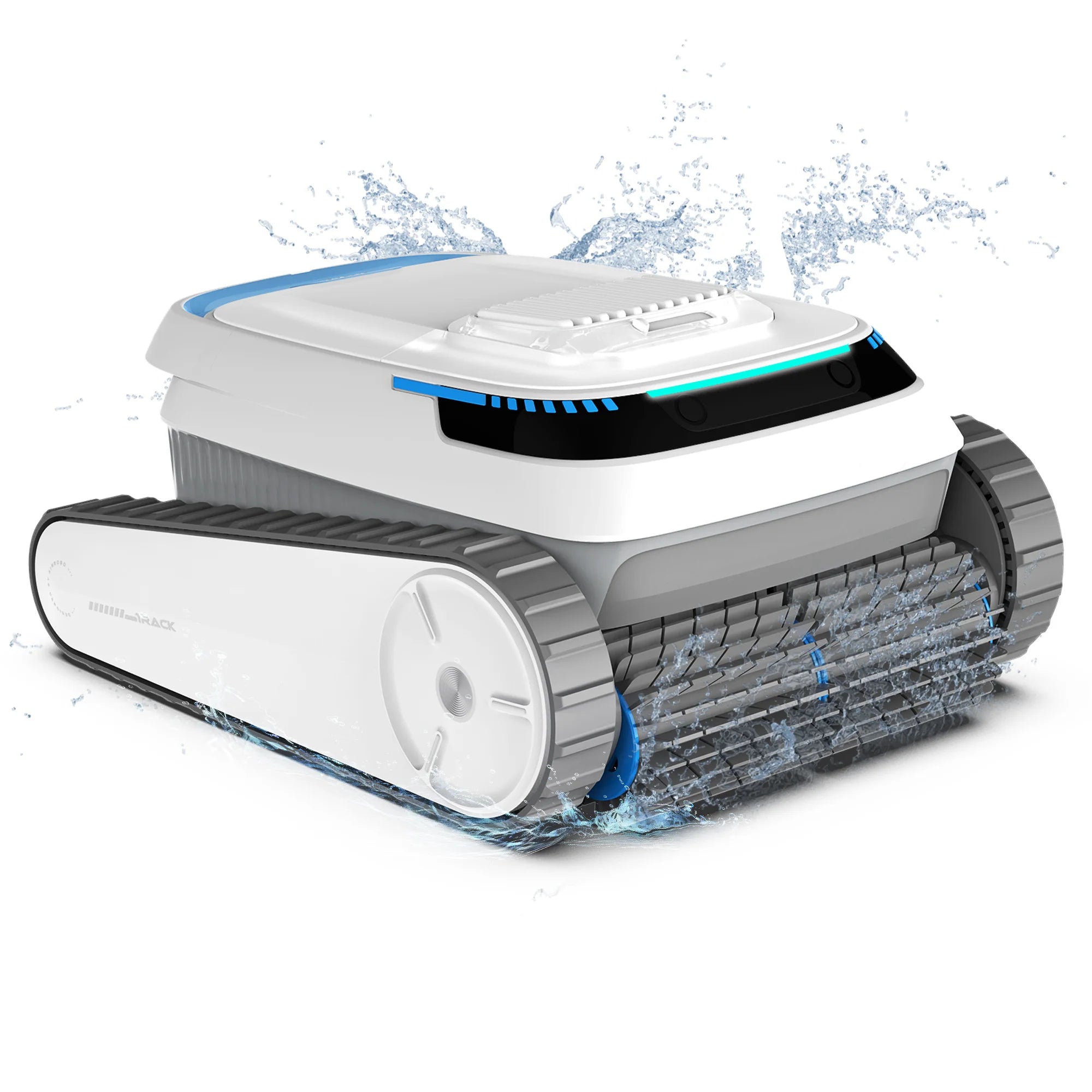 Pool Vacuum Cleaner Battery Wireless Pool Robot Floor 120 Minutes Running Time Wall Climbing Pool Cleaner for Pools up to 170 m²