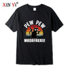 Summer Casual Men's High Quality T-shirt 100% Cotton Cool Funny Cat Printed T-shirt Casual O-neck Loose for Men T Shirt Tees Top